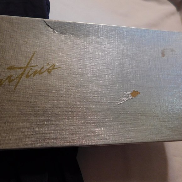 Vintage Martin's Formal Evening Gloves Blue - Picture 6 of 6